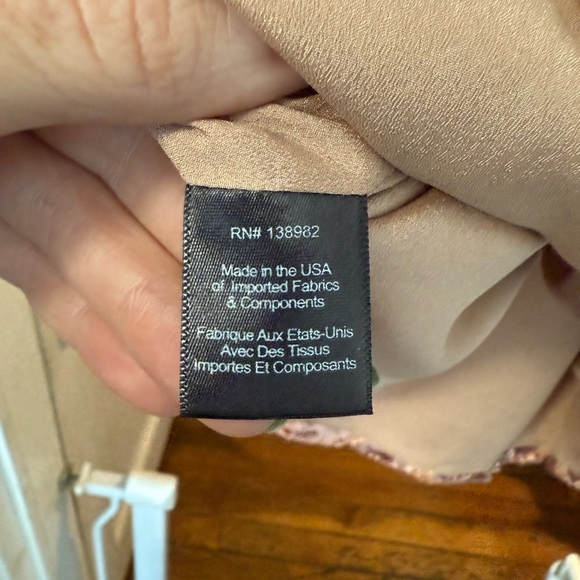 Dress The Population Pink Lace Dress sz small EUC - Picture 8 of 11